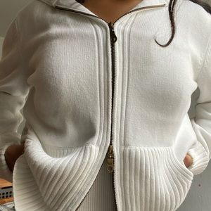 White two zipper Jacket